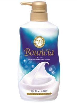 Зволожувальне мило для тіла Bouncia з вершками та колагеном, з ніжним свіжим ароматом, 500 мл (008259)