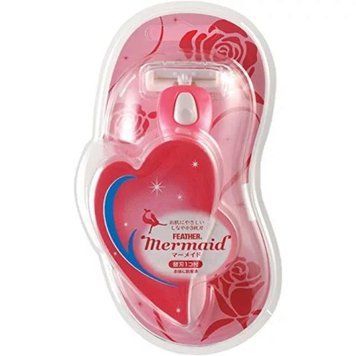 Бритва "Русалонька" з потрійним лезом Mermaid Rose Pink (443300) 443300 - постачальник японських та корейських товарів для дому, здоров'я і краси Pikami