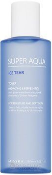 Увлажняющий тонер MISSHA Super Aqua Ice Tear Toner, 180 мл (445963)445963 &ndash; поставщик японских и корейских товаров для дома, здоровья и красоты Pikami