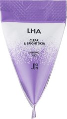 Гель-пілінг для обличчя J:ON LHA Clear&Bright Skin Peeling Gel очищуючий, 5 г (007052)