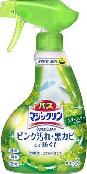 Піниться миючий засіб для ванної кімнати КАО "Magiclean" Super Clean з ароматом зелені 380 мл (347695) 347695 - постачальник японських та корейських товарів для дому, здоров'я і краси Pikami