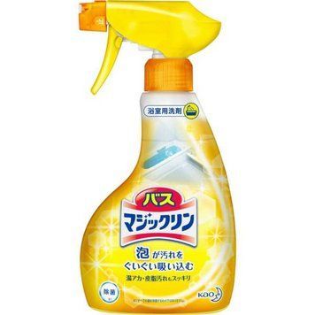 Спрей-пінка для ванни з ароматом лимона KAO Bath Magiclean Bubble Spray 380 мл (310224) 310224 - постачальник японських та корейських товарів для дому, здоров'я і краси Pikami