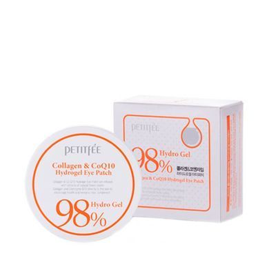 Гидрогелевые патчи под глаза Petitfee с коэнзимом Q10 и коллагеном 98% 60 шт (800458)800458 &ndash; поставщик японских и корейских товаров для дома, здоровья и красоты Pikami