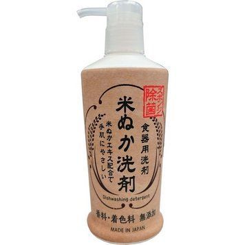 Рідина для миття посуду з рисовими висівками Rocket Soap, 230 мл (306333) 306333 - постачальник японських та корейських товарів для дому, здоров'я і краси Pikami