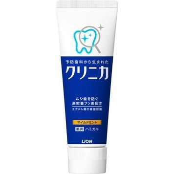 Зубна паста комплексної дії Lion "Clinica Mild Mint" легкий аромат м'яти 130 г (205623) 205623 - постачальник японських та корейських товарів для дому, здоров'я і краси Pikami