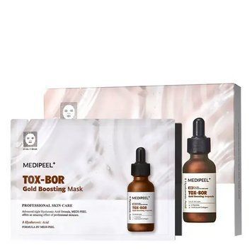 Поживна антивікова маска для обличчя з золотом та пептидами MEDI-PEEL Tox-Bor Gold Boosting (822007) 822007 - постачальник японських та корейських товарів для дому, здоров'я і краси Pikami