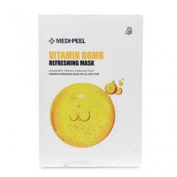 [MEDI-PEEL] Тканинна маска з вітаміном C MEDI-PEEL Vitamin Bomb Refreshing Mask - 25 мл (345390) 345390 - постачальник японських та корейських товарів для дому, здоров'я і краси Pikami