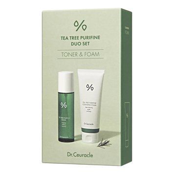 Набір засобів з чайним деревом (тонер + пінка для вмивання) Dr.Ceuracle Tea Tree (2 в1) (615744) 615744 - постачальник японських та корейських товарів для дому, здоров'я і краси Pikami