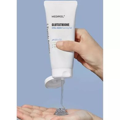 Зволожуючий гель-пінка для вмивання обличчя MEDI-PEEL Glutathione Aqua Foaming Gel, 150мл (820676) 820676 - постачальник японських та корейських товарів для дому, здоров'я і краси Pikami
