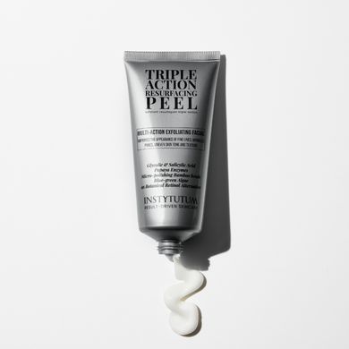 Пілінг для обличчя потрійної дії Triple Action Resurfacing Peel INSTYTUTUM, 60 мл (589033)589033 &ndash; поставщик японских и корейских товаров для дома, здоровья и красоты Pikami