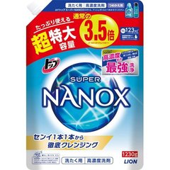 Гель Lion Super NANOX для прання та видалення стійких забруднень концентрований 1230 г