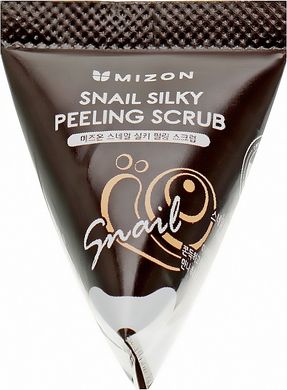 Mizon Snail Silky Peeling Scrub Пілінг-скраб з муцином равлики (трикутник 1 шт) (198830)